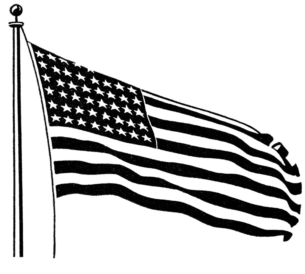 5 American Flag Images! - The Graphics Fairy