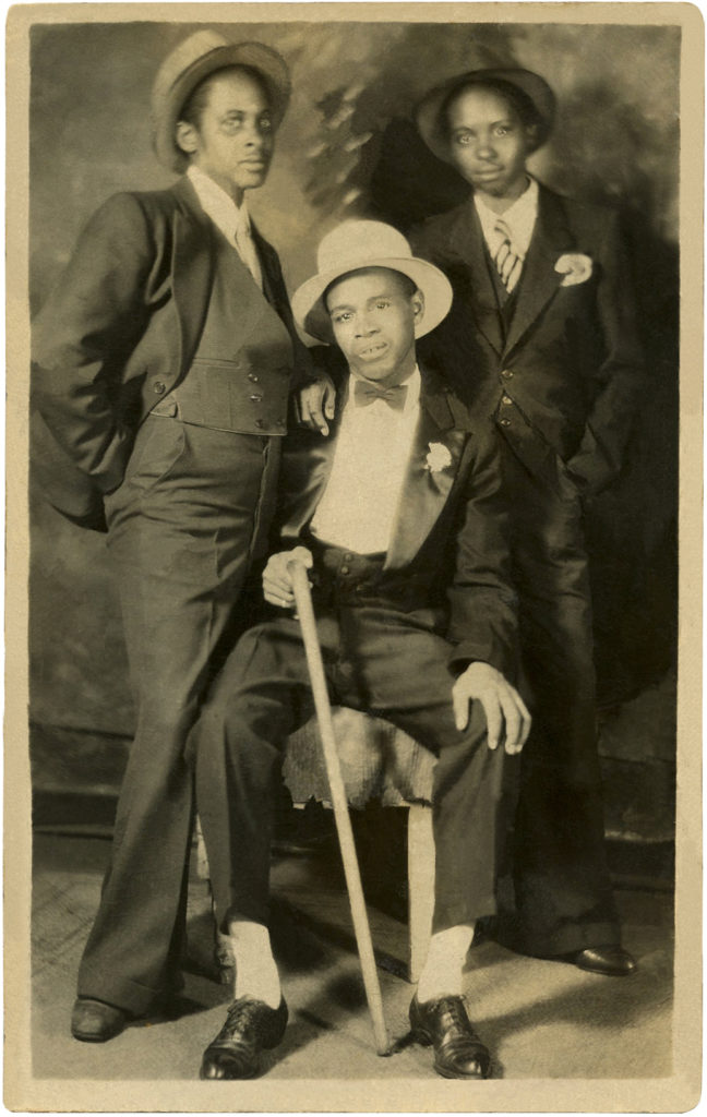 vintage photo African American men