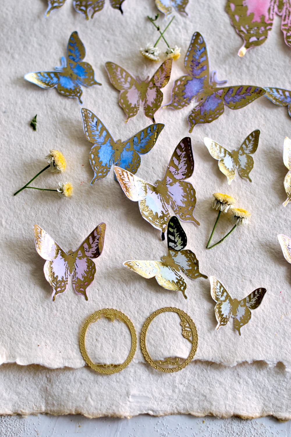 Gold Foil Laminator: (Butterfly Stickers)! - The Graphics Fairy