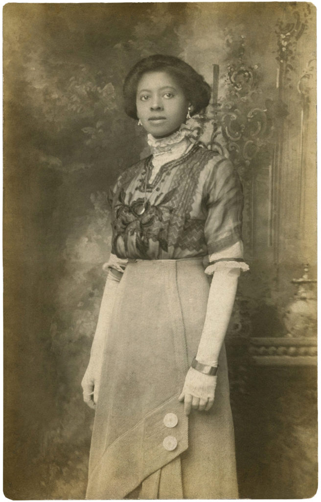 black african american edwardian photo