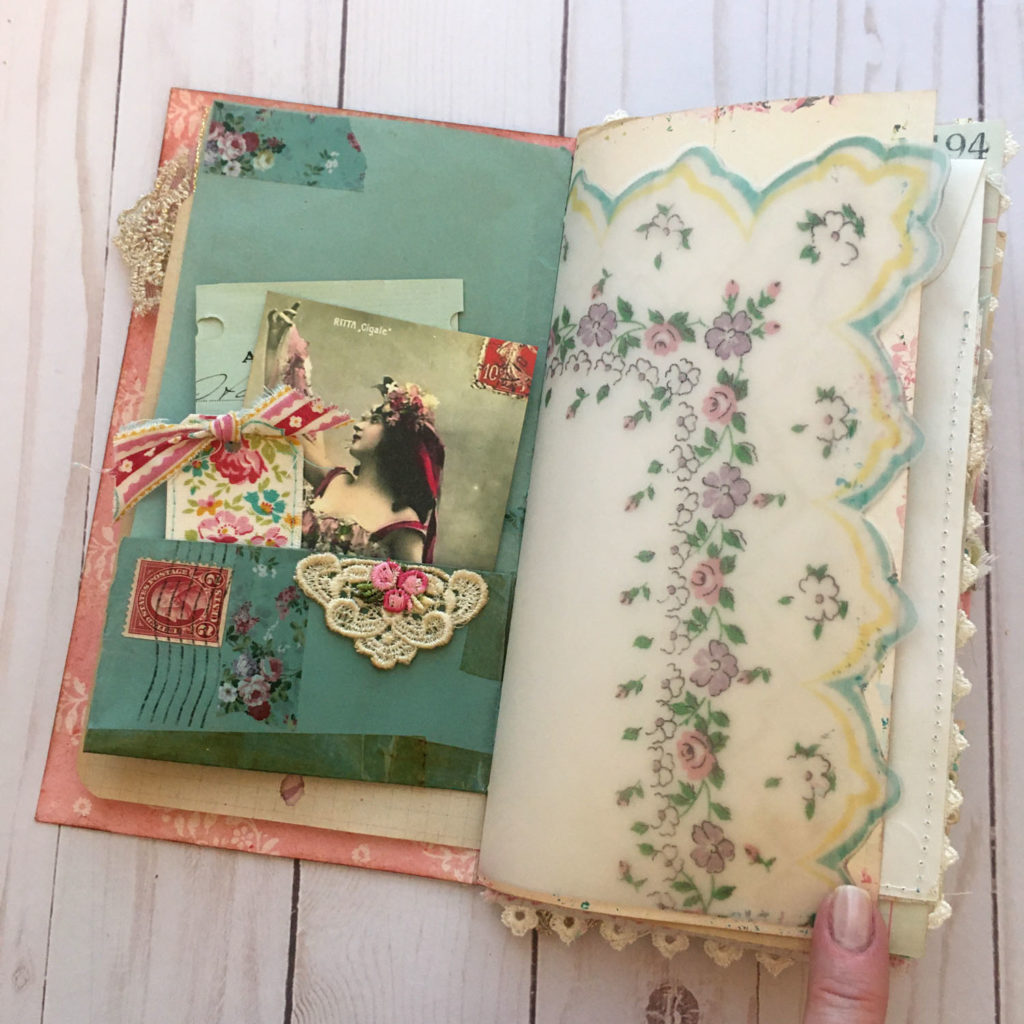 Boho Floral Junk Journal by Beth Wallen! - The Graphics Fairy