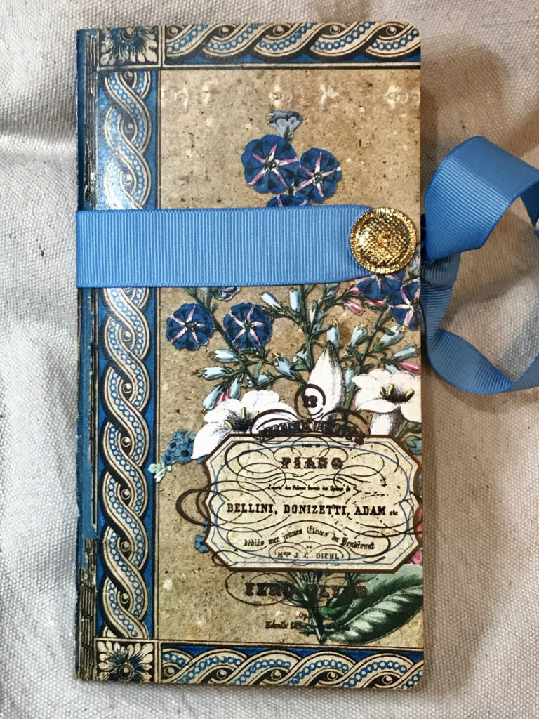 Floral Garden Junk Journal cover