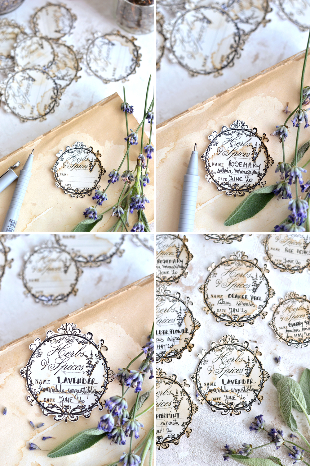 DIY Vintage Apothecary Jar Labels! - The Graphics Fairy