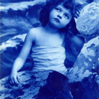 blue mermaid beach shore image