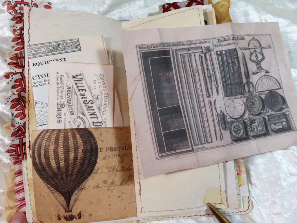 hot air balloon ephemera