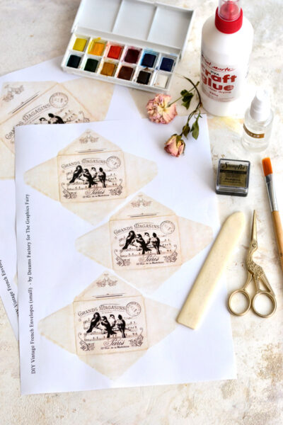 Printable Vintage Envelopes! - The Graphics Fairy