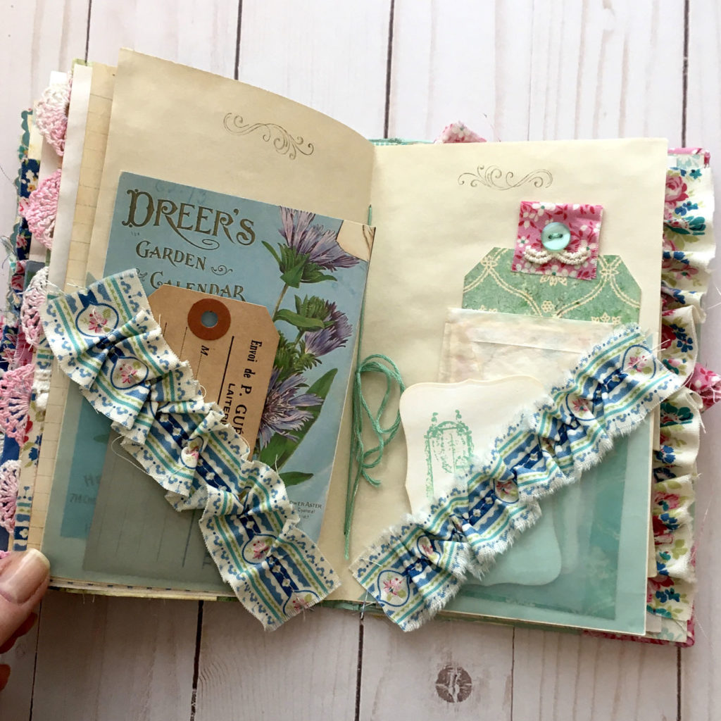 die cut journal card