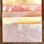 Tea Dyed Paper with Color Teas