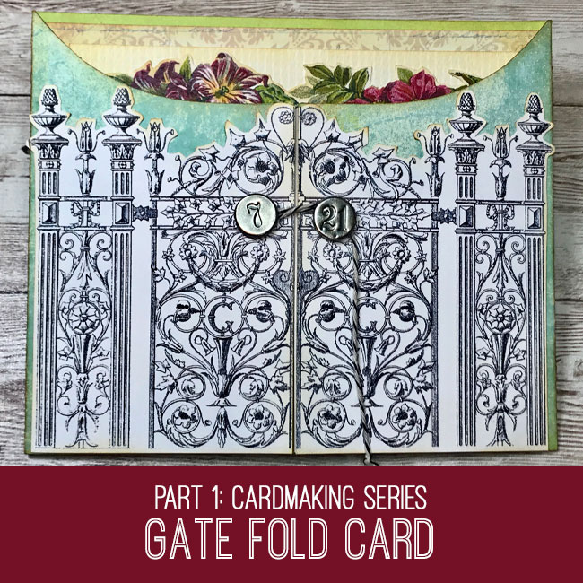 craft tutorial gate fold card
