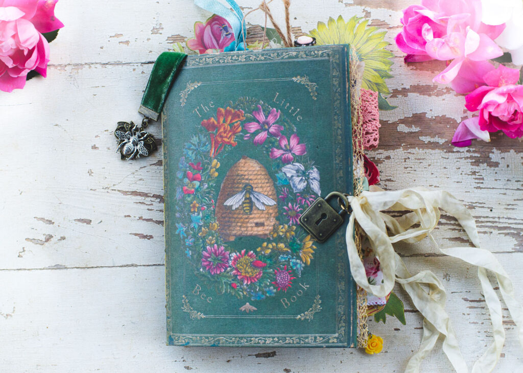 Bee Lover's Junk Journal Cover