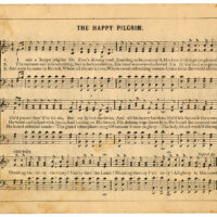the happy pilgrim sheet music image