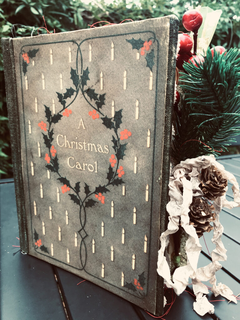 Christmas Carol Junk Journal Cover