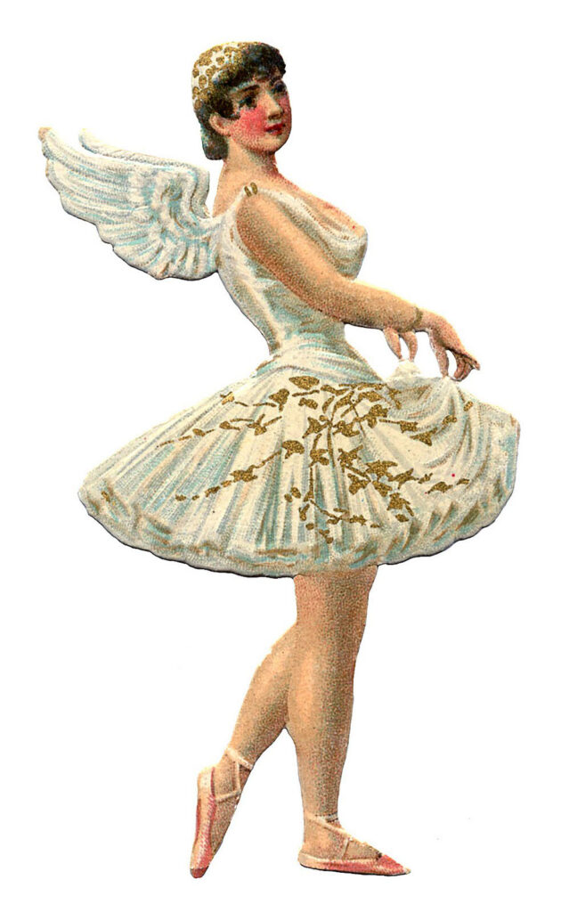 ballerina angel wings image