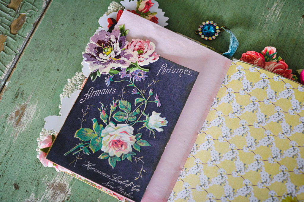 paris journal floral page