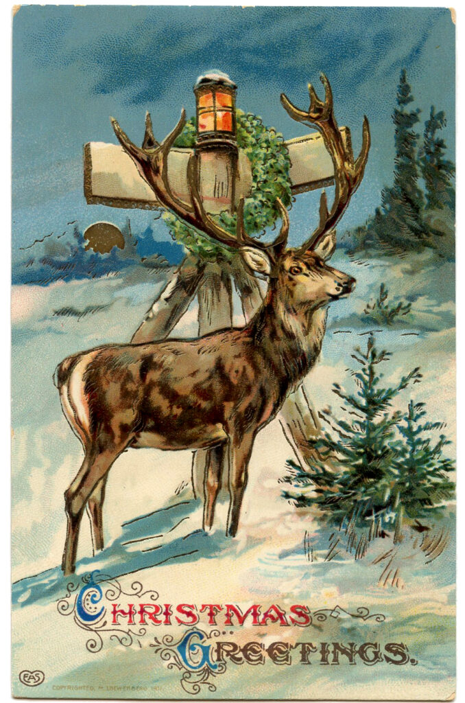 Christmas Reindeer Image