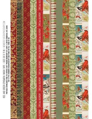 Christmas Collage tape