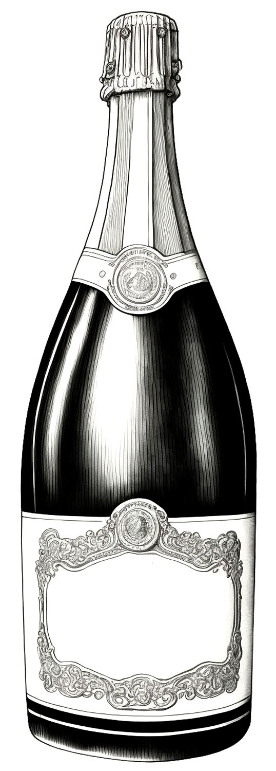 Champagne Bottle Clipart