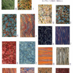 vintage rich marbled endpapers ephemera bundle