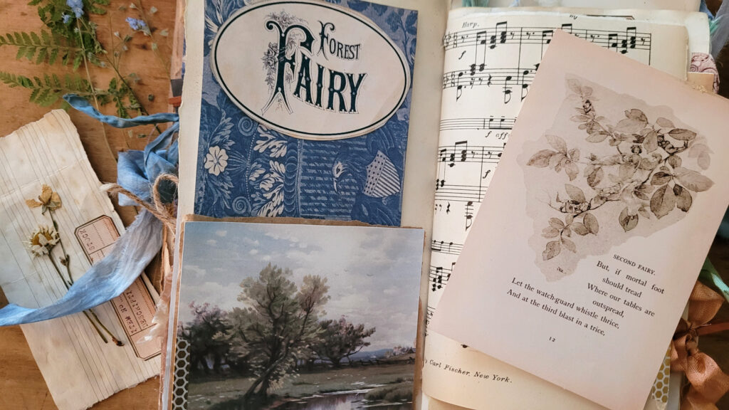 Forest Fairy journal card