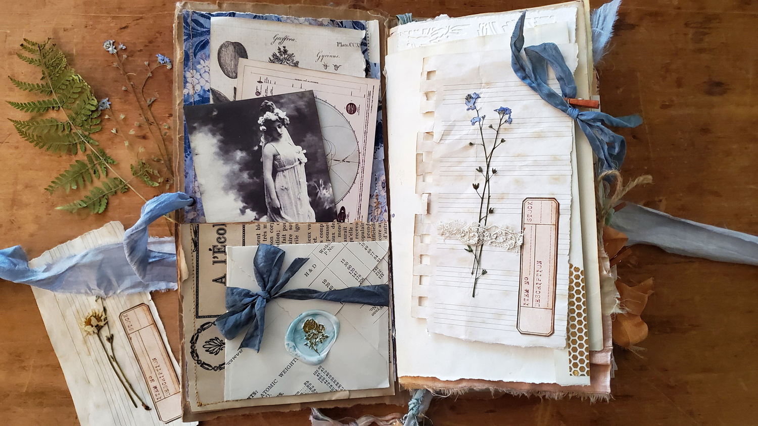 Botanist Junk Journal by Heather Naggy! - The Graphics Fairy
