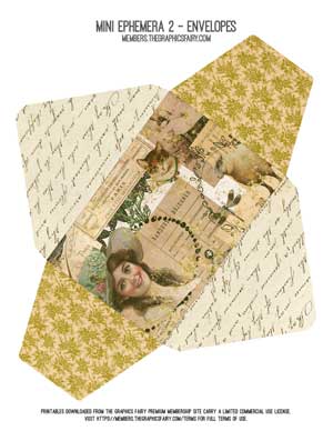 farm themed collage with animals on envelope