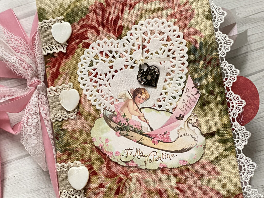 Valentine Junk Journal Cover