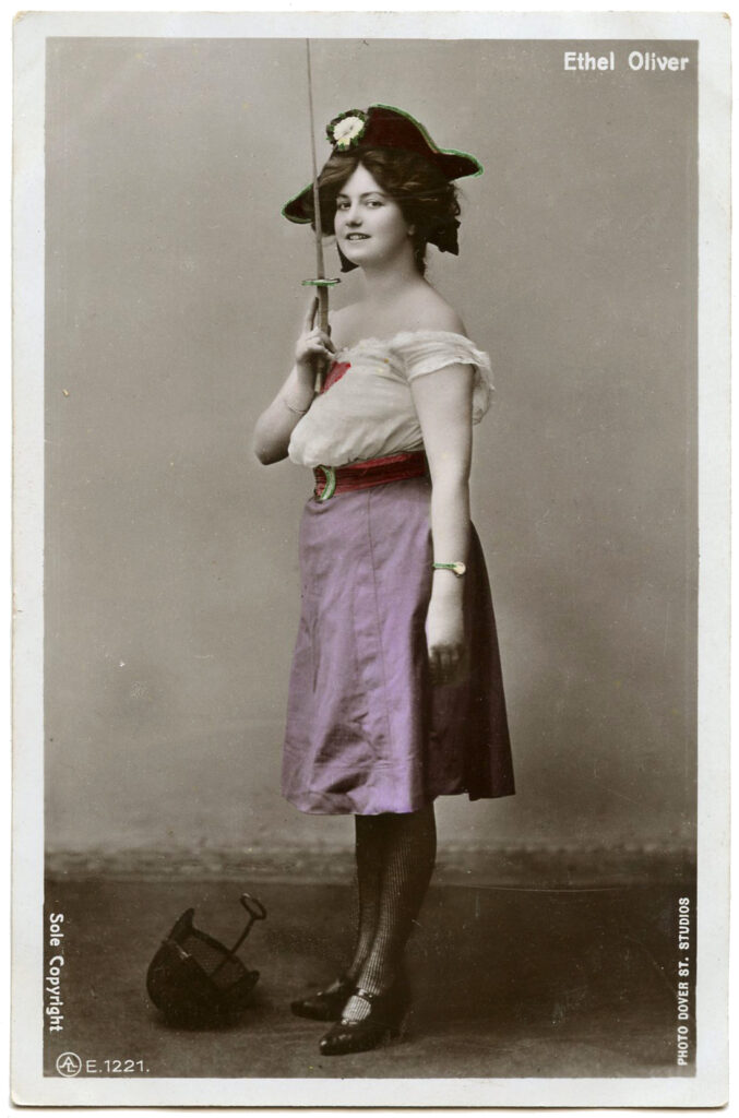 vintage actress pirate photograph image