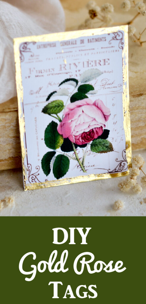 Gold Foil Paper Crafts