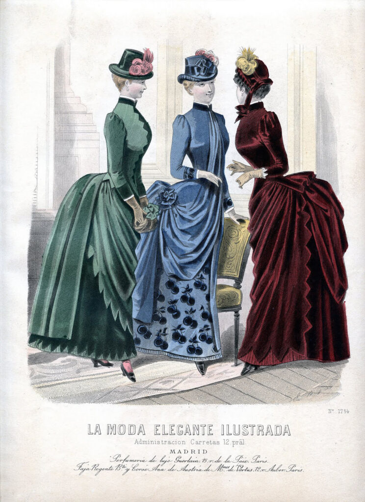 Victorian Fall fashion image