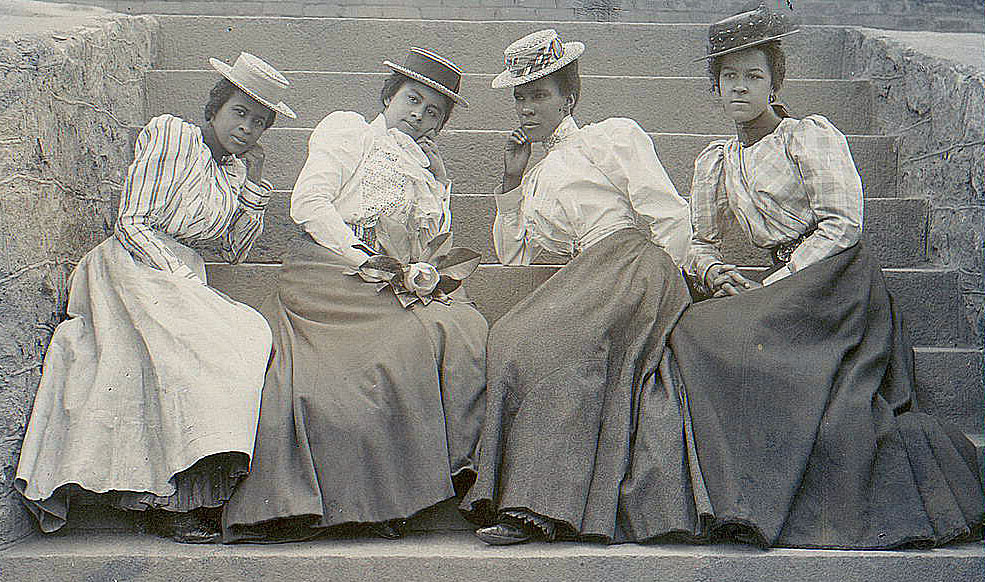 ladies hats vintage image