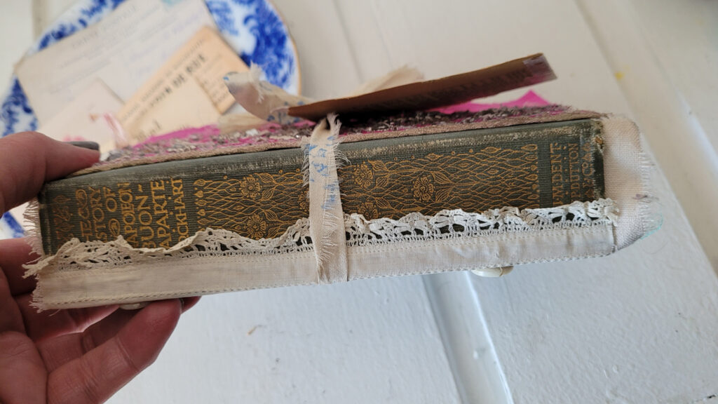 extended junk journal spine