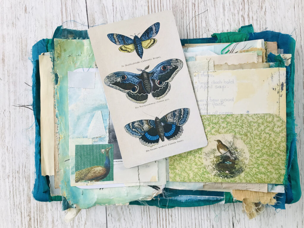 butterfly journal card