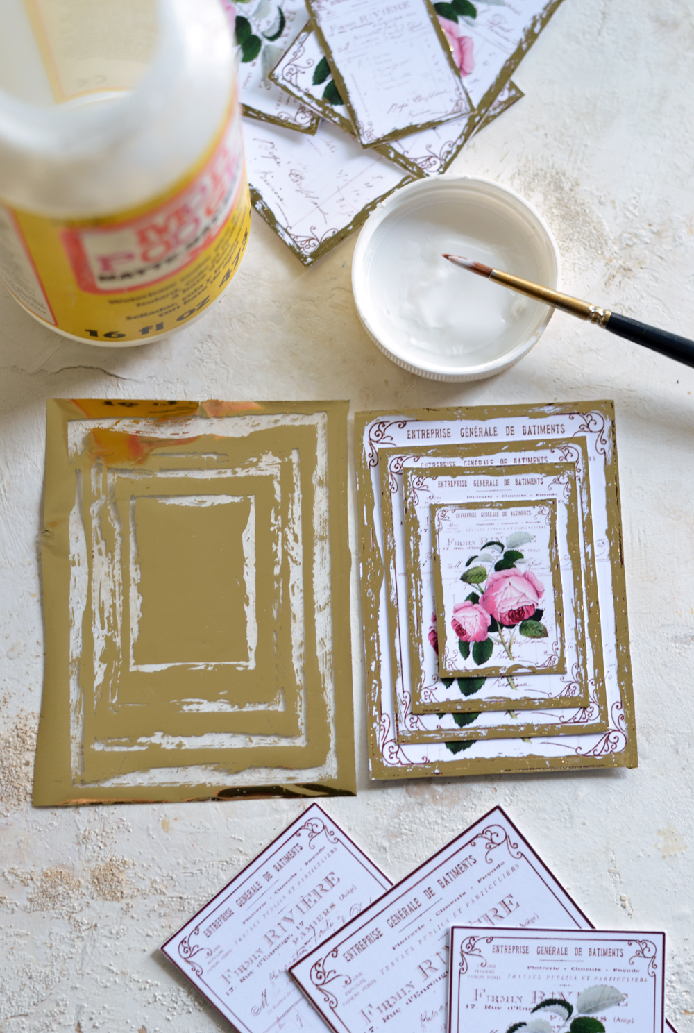 Gold Foil Paper Crafts! - The Graphics Fairy