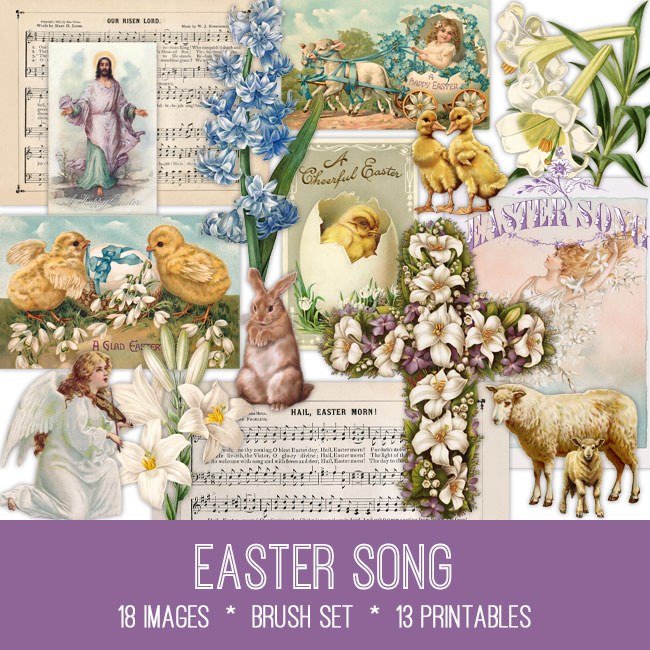 Vintage Easter Images  Adorable Free Printables - House of Hawthornes