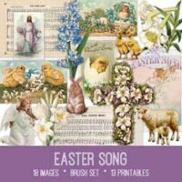Easter Song Ephemera Bundle