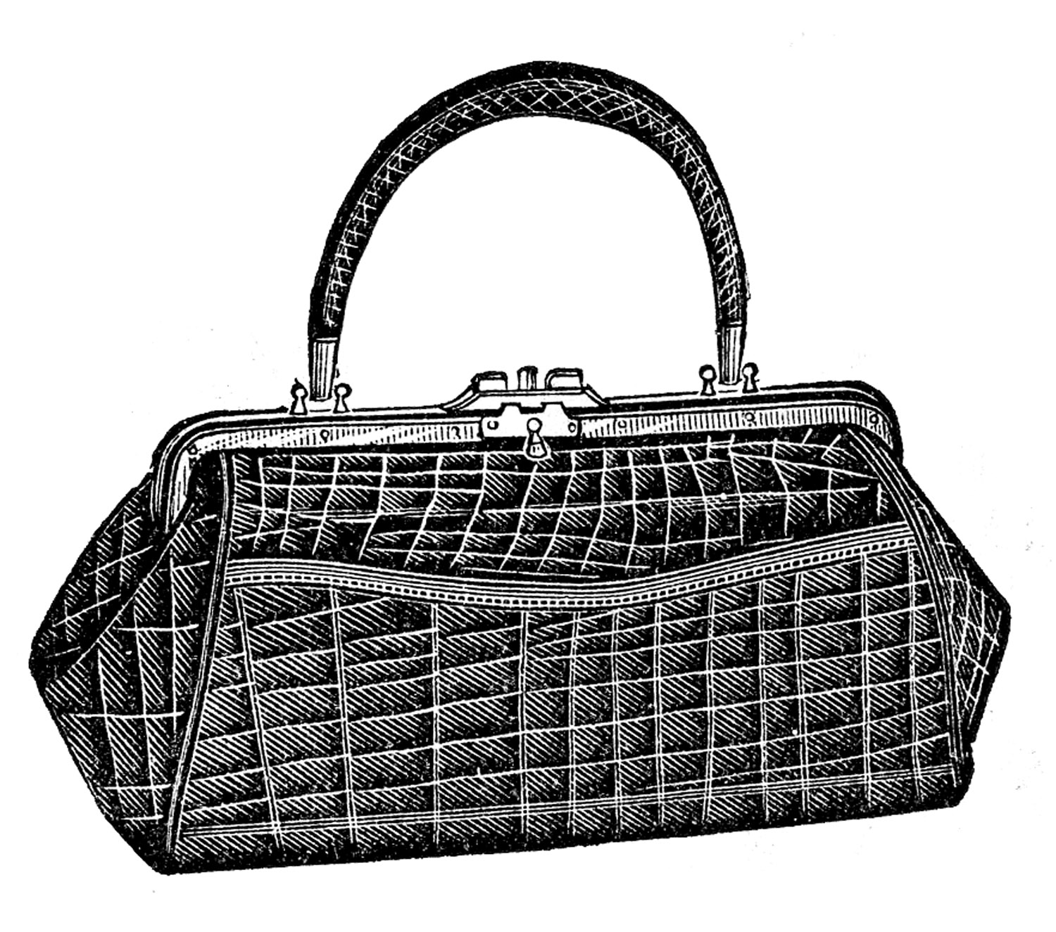 Fashion Clipart, Designer Bag, Bag Clipart, Fashion Bag Clipart, Purse –  Queen's Clipart Gallery