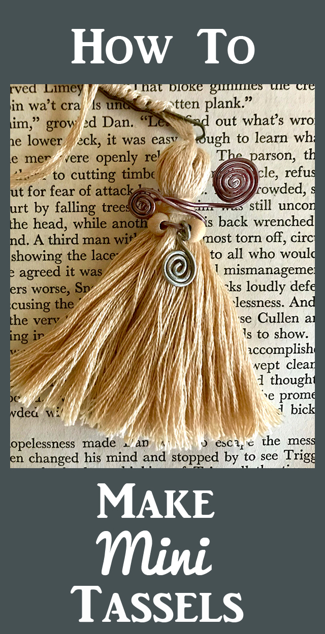 How to Make Tassels - Mini fun! - The Graphics Fairy