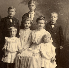 Photograph of Victorian Family