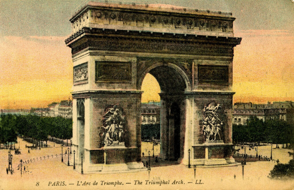 Arc de Triomphe Paris Illustration