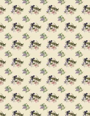 Background pattern Collage with flowers