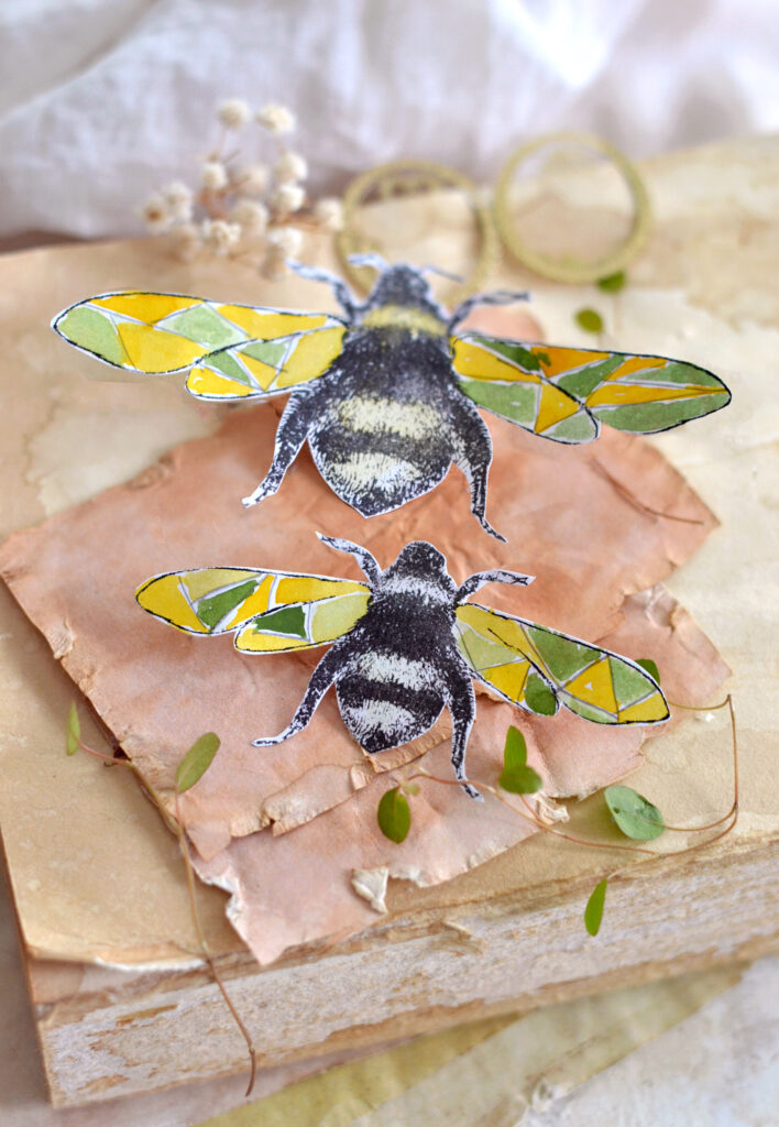 Making Paper Bees