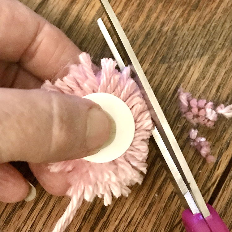 Tutorial: How To Make A Micro Mini Pom Pom - The Savvy Age