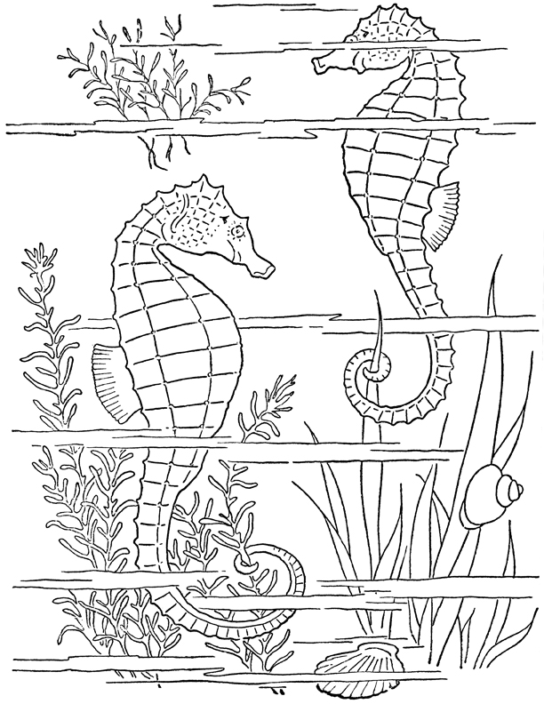 water themed coloring pages