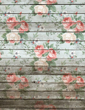 wallpaper pattern with flowers