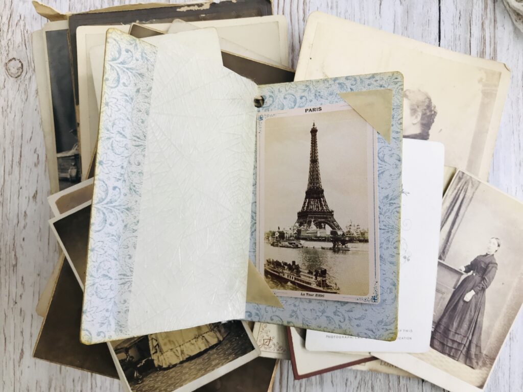 Eiffel Tower Journal Page