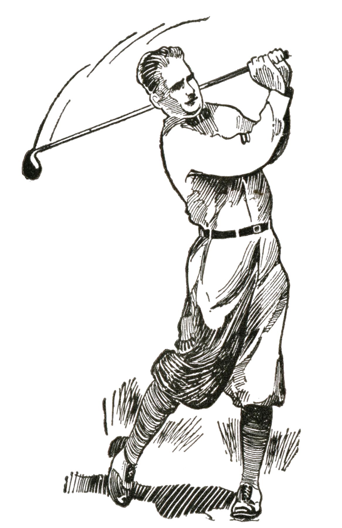 Golfing Clip Art