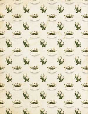 Background pattern Collage of flowers