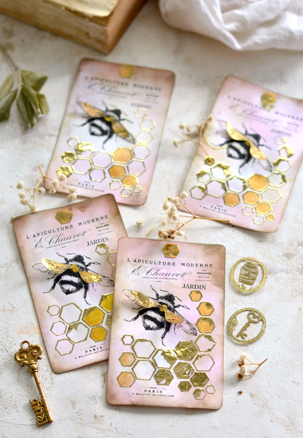 DIY Bee Tags