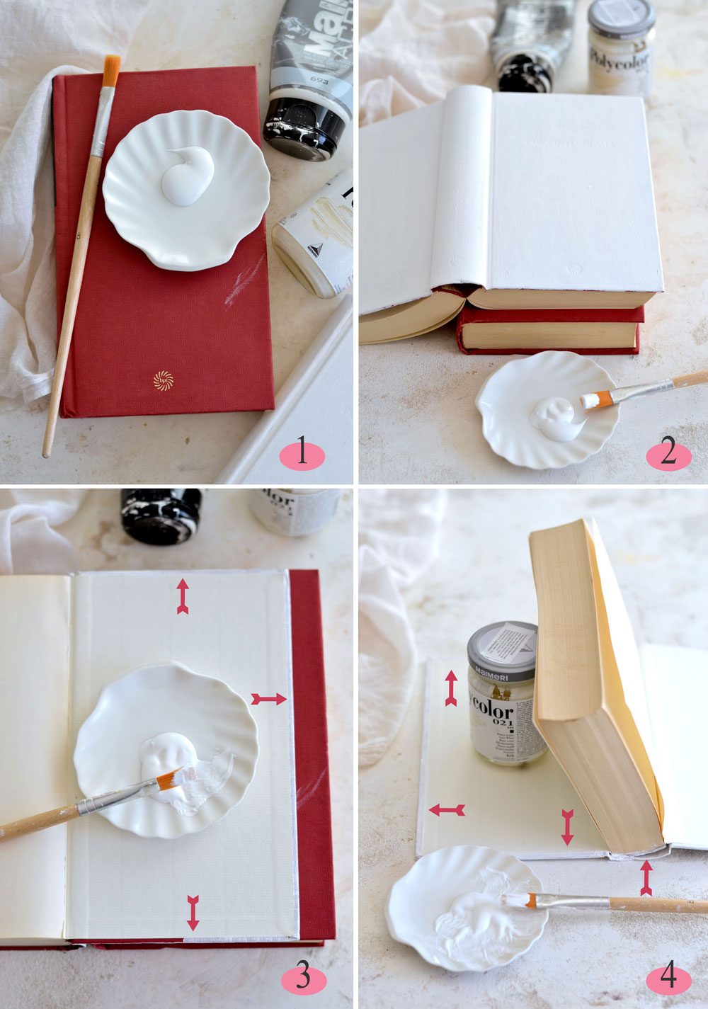 DIY Vintage French Magnolia Book Flower Press - Dreams Factory