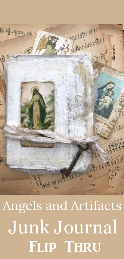 Angels artifacts junk journal